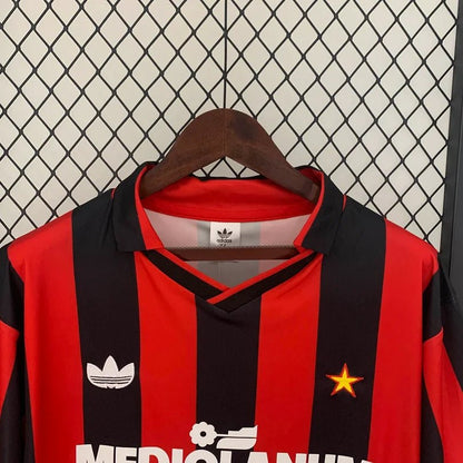 Maillot domicile de l'AC Milan 1990