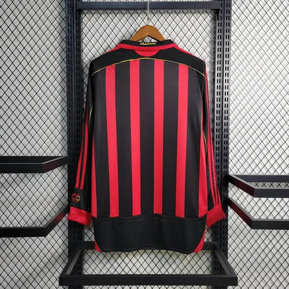 AC Milan 2006 L/S Home Jersey