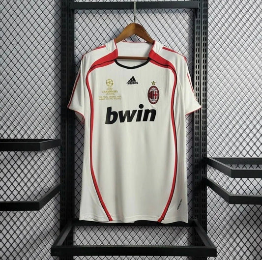 Maillot extérieur de l’AC Milan 2006 pour la Ligue des champions de l’UEFA