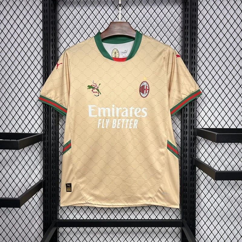 Maillot spécial AC Milan 2024, co-brandé Gucci