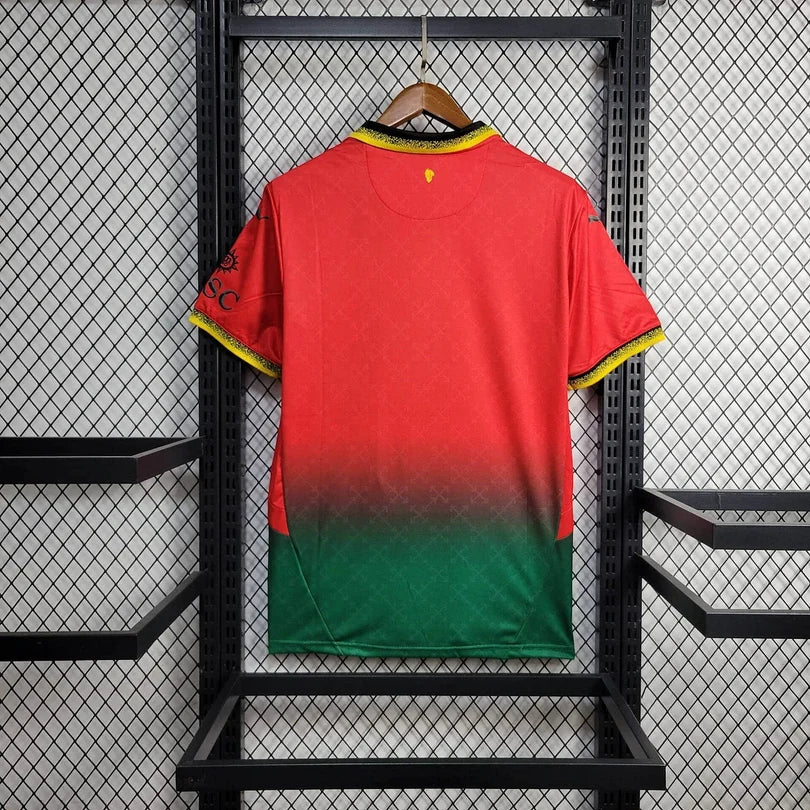 Camiseta roja del AC Milan 2024 x Off-White