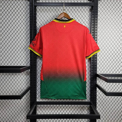 Camiseta roja del AC Milan 2024 x Off-White
