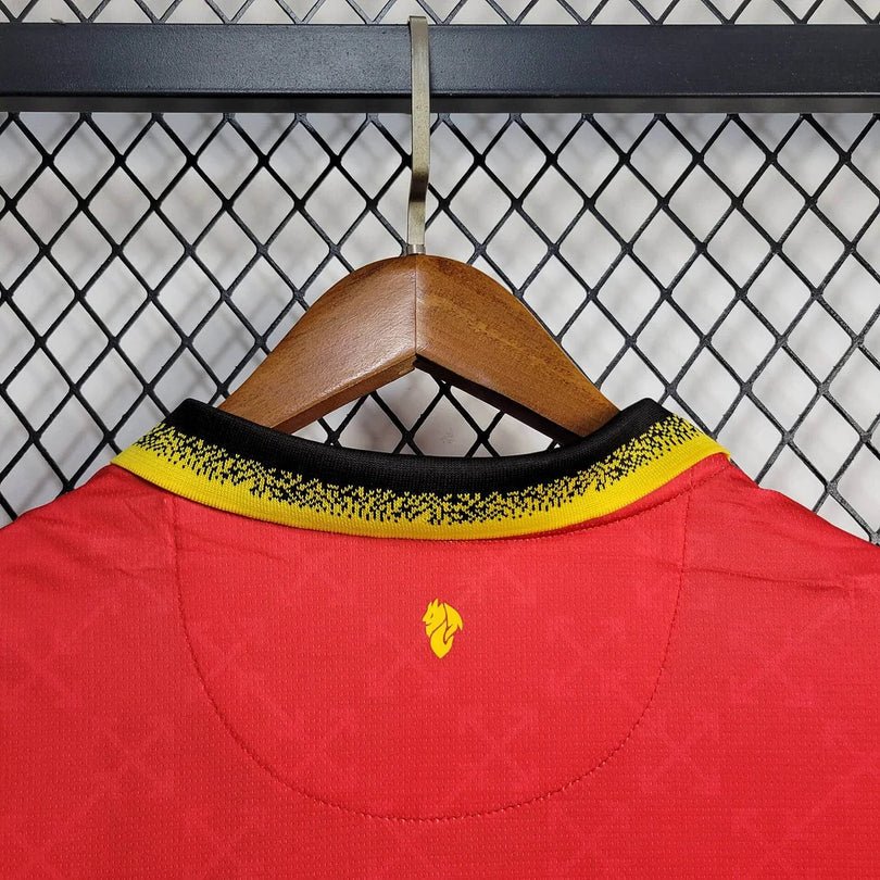 Camiseta roja del AC Milan 2024 x Off-White