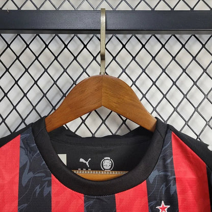 Maillot domicile 2025 de l’AC Milan