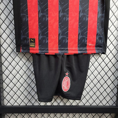 Maillot domicile 2025 de l’AC Milan