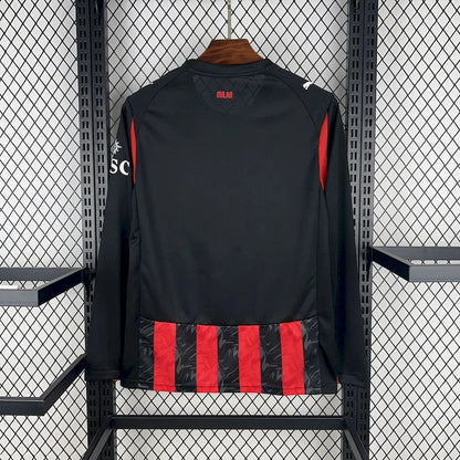 AC Milan 2025 L/S-thuisshirt