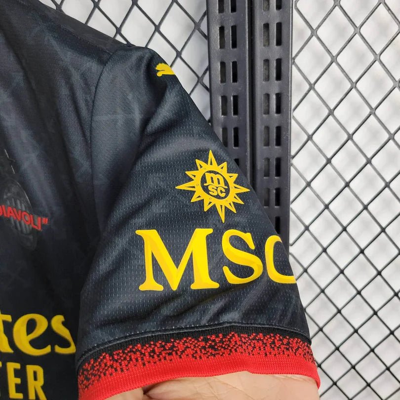 Ac Milan × OFF-White 2024 Special Jersey