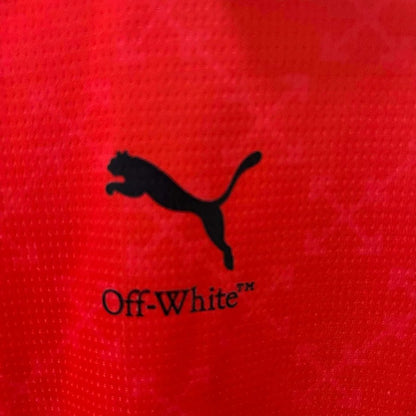 AC Milan x Off White 2024 Red Jersey