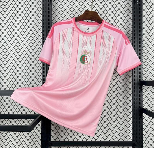 Algerien WM 2026 Pre-Match-Trikot in Pink Mirage