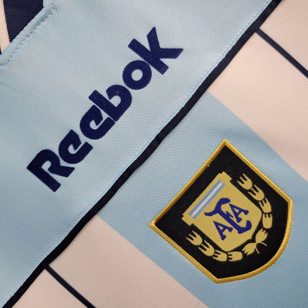 Maillot domicile de l’Argentine 2001