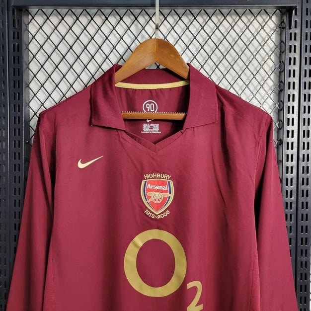 Arsenal 2005 L/S Home Jersey