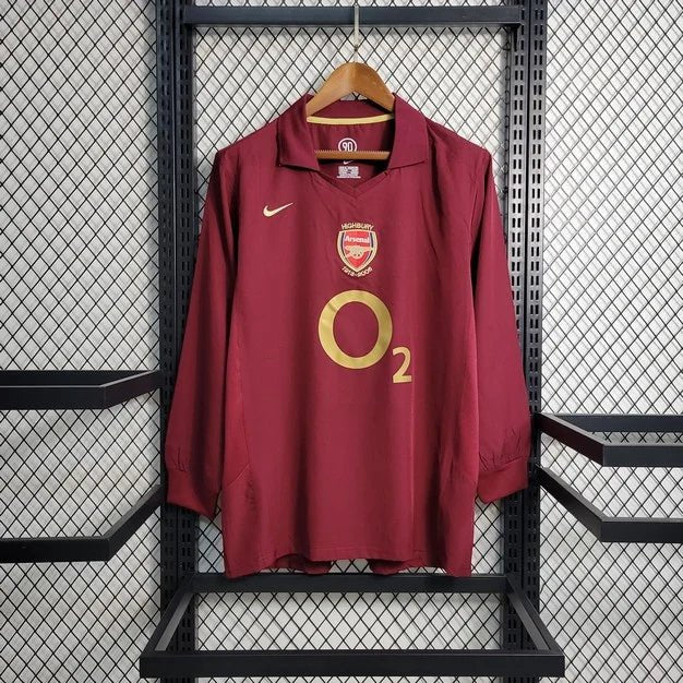 Arsenal 2005 L/S Home Jersey