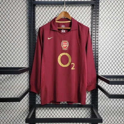 Arsenal 2005 L/S Home Jersey