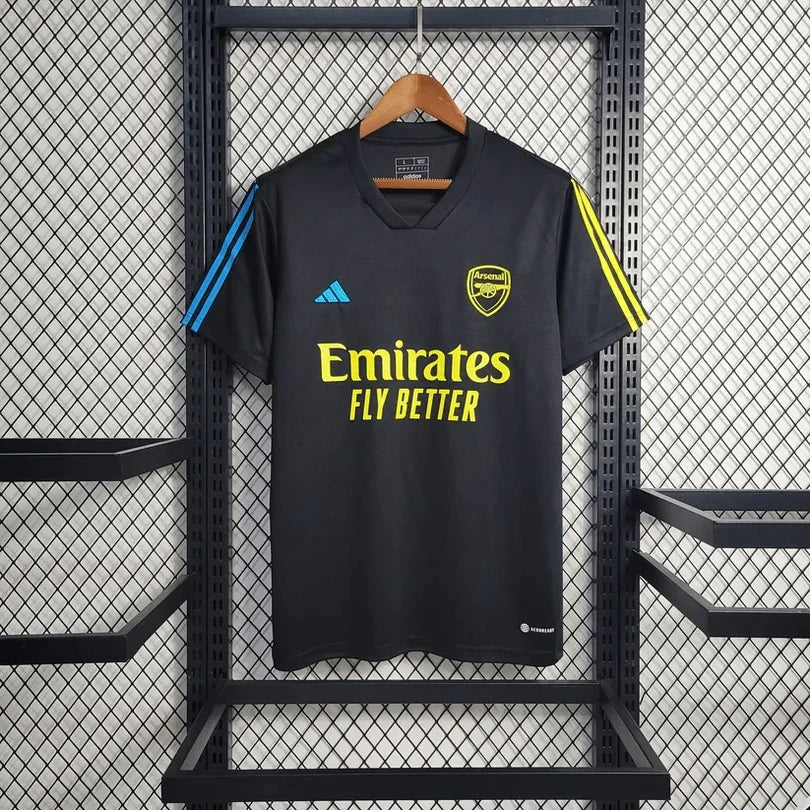 Zwart Arsenal 2023-trainingsshirt