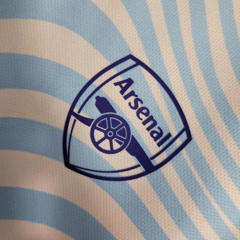 Lichtblauw Arsenal 2023-trainingsshirt