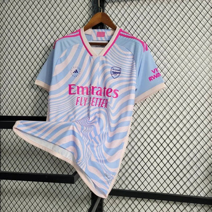Lichtblauw Arsenal 2023-trainingsshirt