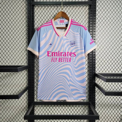 Lichtblauw Arsenal 2023-trainingsshirt