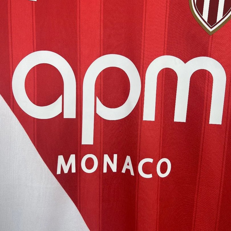 AS Monaco 2025 Home Jersey