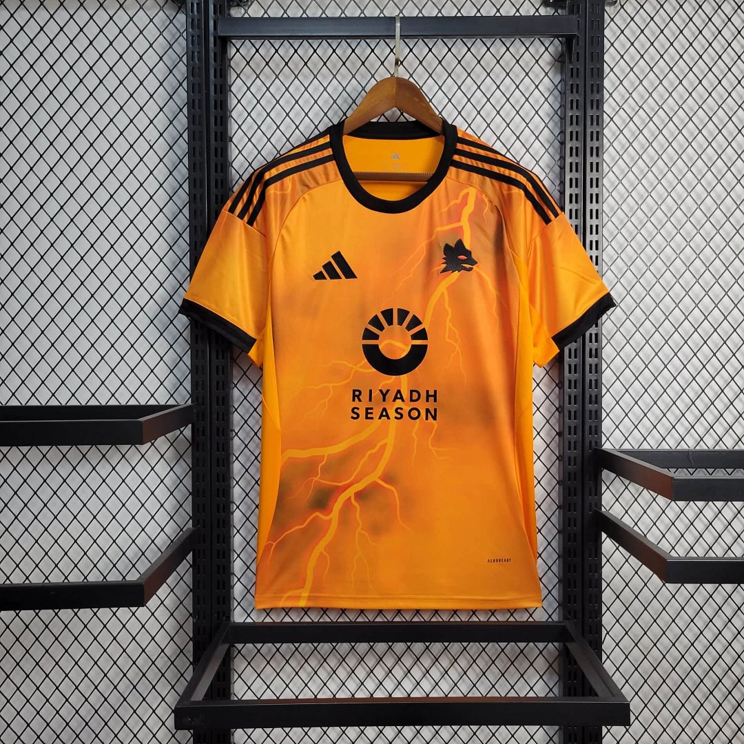 Camiseta de visitante de la AS Roma 2025