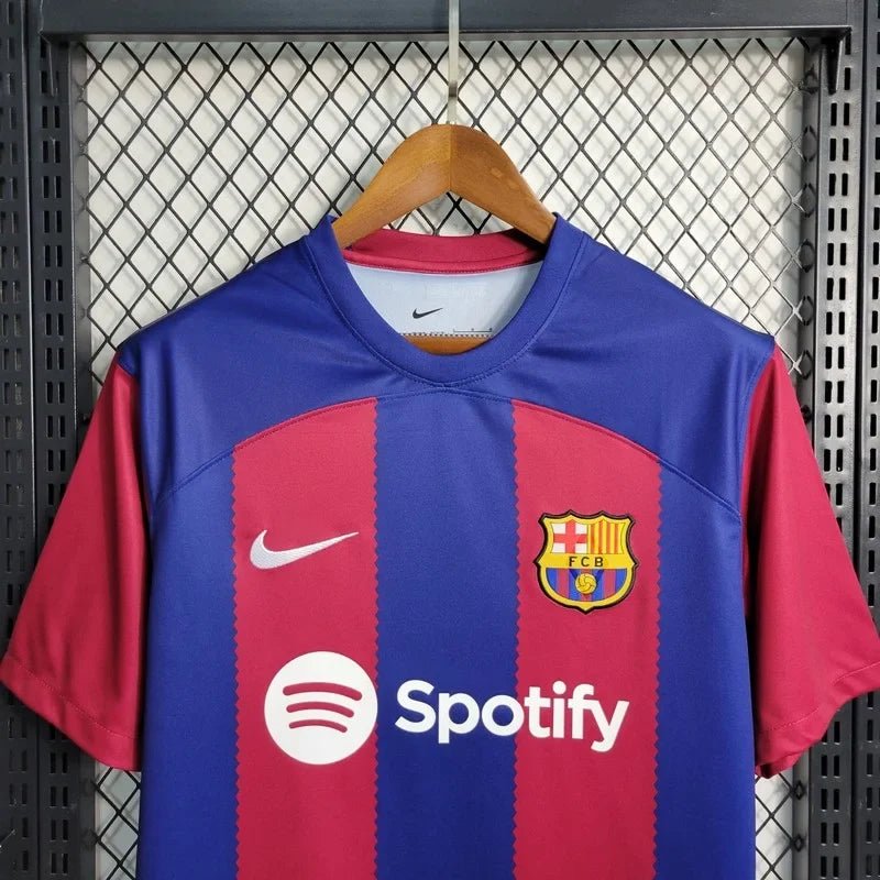 Barcelona x Rolling Stones 2023 Heim-Sondertrikot