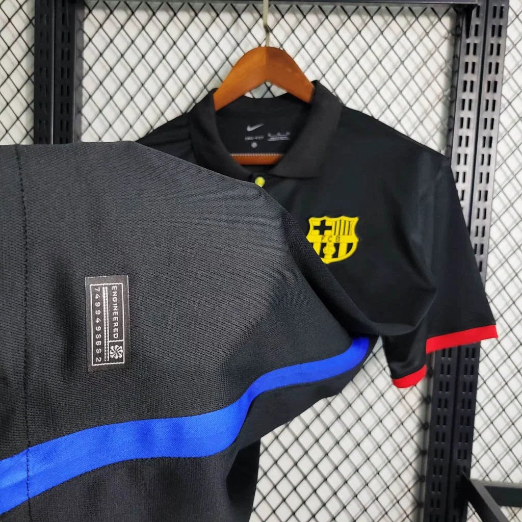 Barcelona 2023 POLO Black Jersey