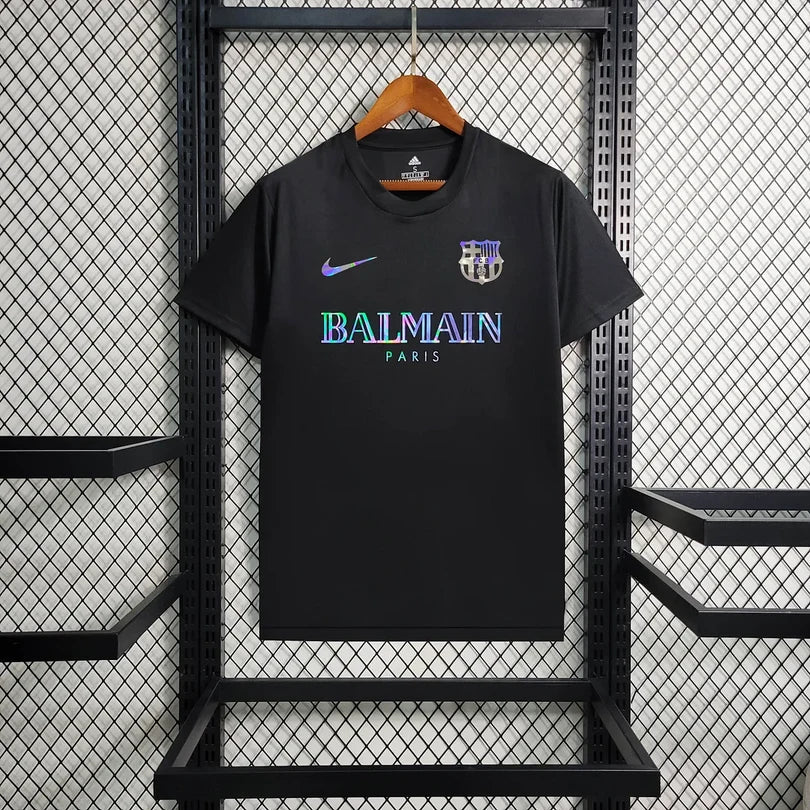 Barcelona 2024 Black Balmain Jersey