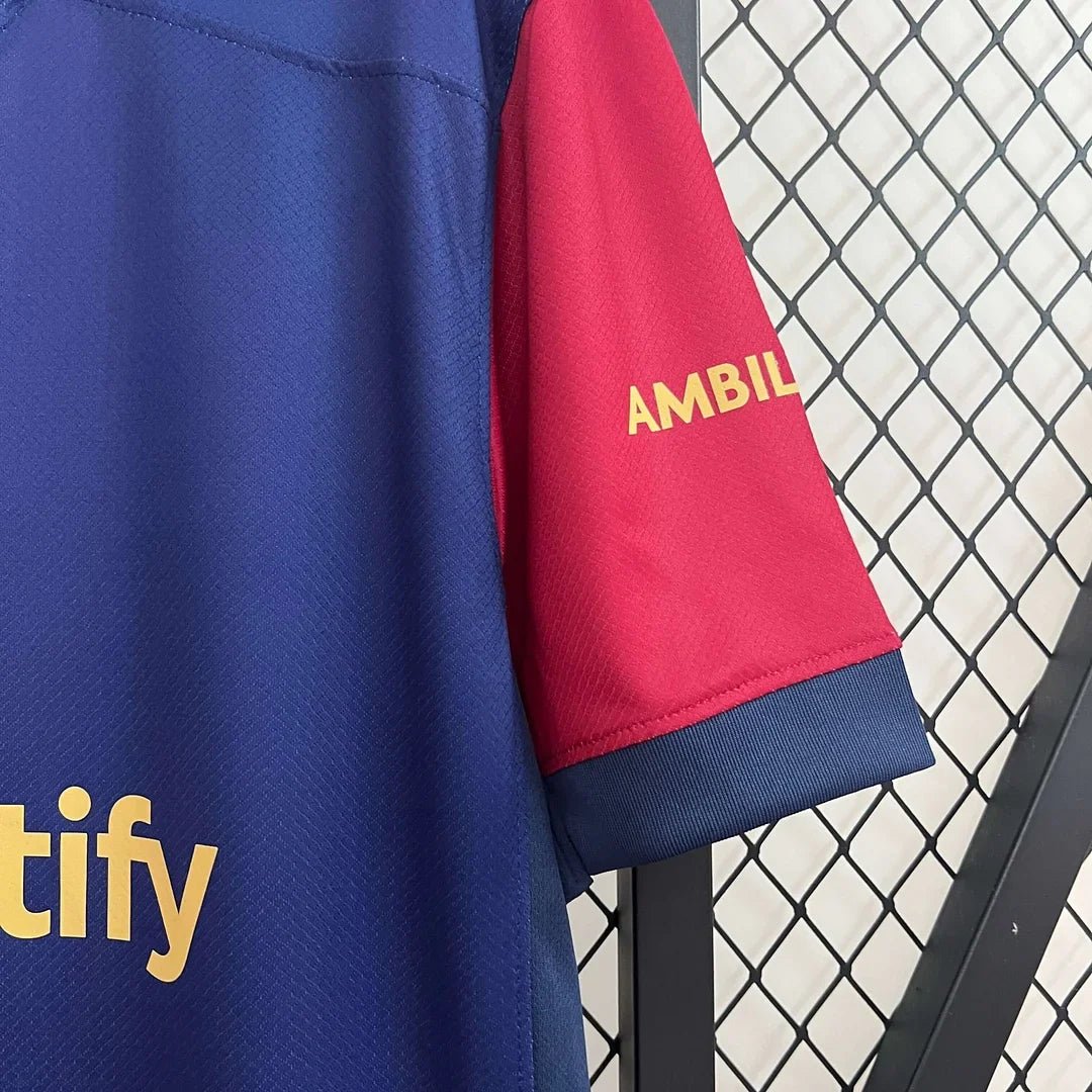 Barcelona 2024 Home Spotify Jersey
