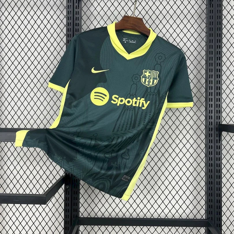 Camiseta de edición especial verde del Barcelona 2024