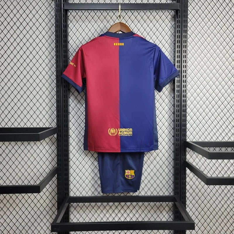 Maglia del Barcellona 2024 x Travis Scott per bambini