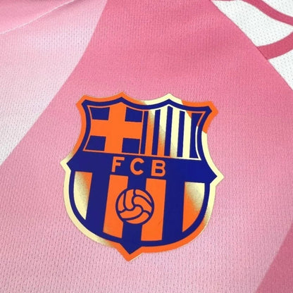 Camisola Barcelona 2025 Velo Cor-de-rosa Edição Especial