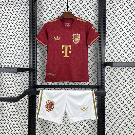 Bayern 2025 125th Anniversary Kids Jersey