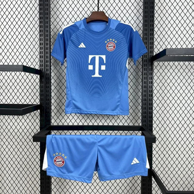 Camisola azul de guarda-redes do Bayern 2025