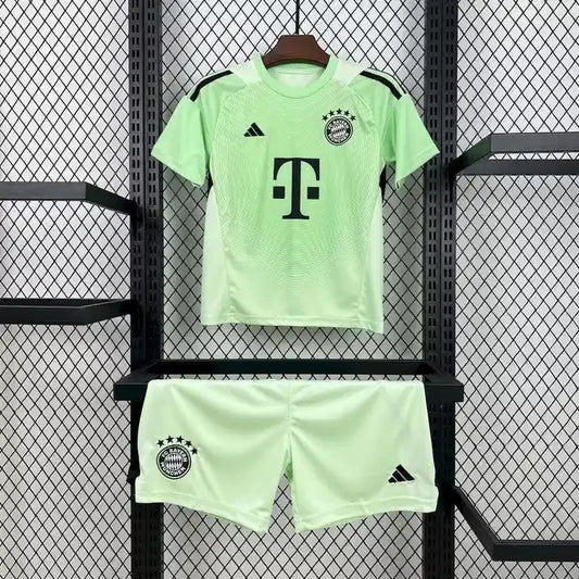 Bayern 2025 Torwarttrikot für Kinder in Glory Mint