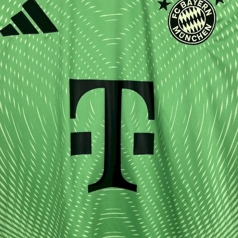 Camisola verde de guarda-redes do Bayern de Munique 2025