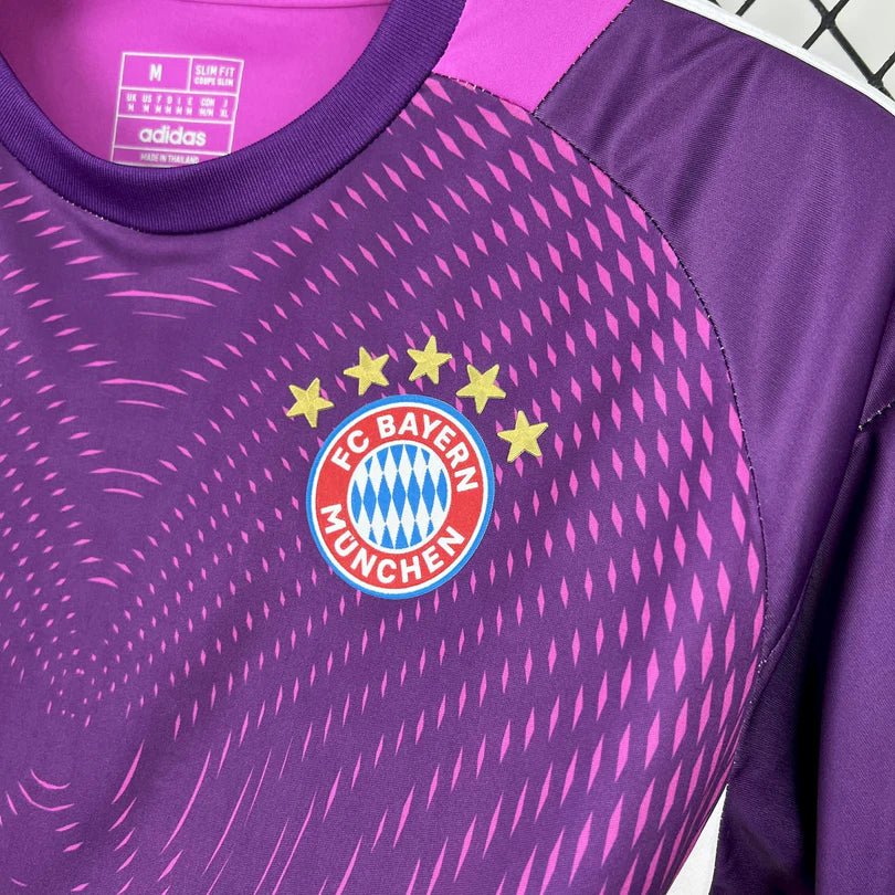 Bayern München 2025 Torwarttrikot Lila
