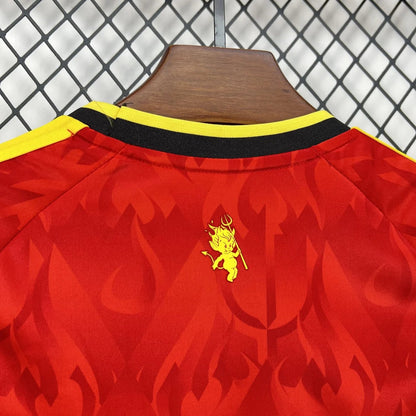 Camisola principal da Bélgica para o Mundial de 2026