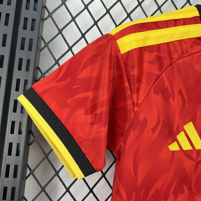 Camisola principal da Bélgica para o Mundial de 2026