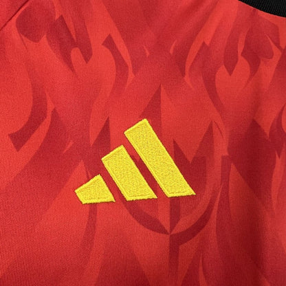 Camisola principal da Bélgica para o Mundial de 2026