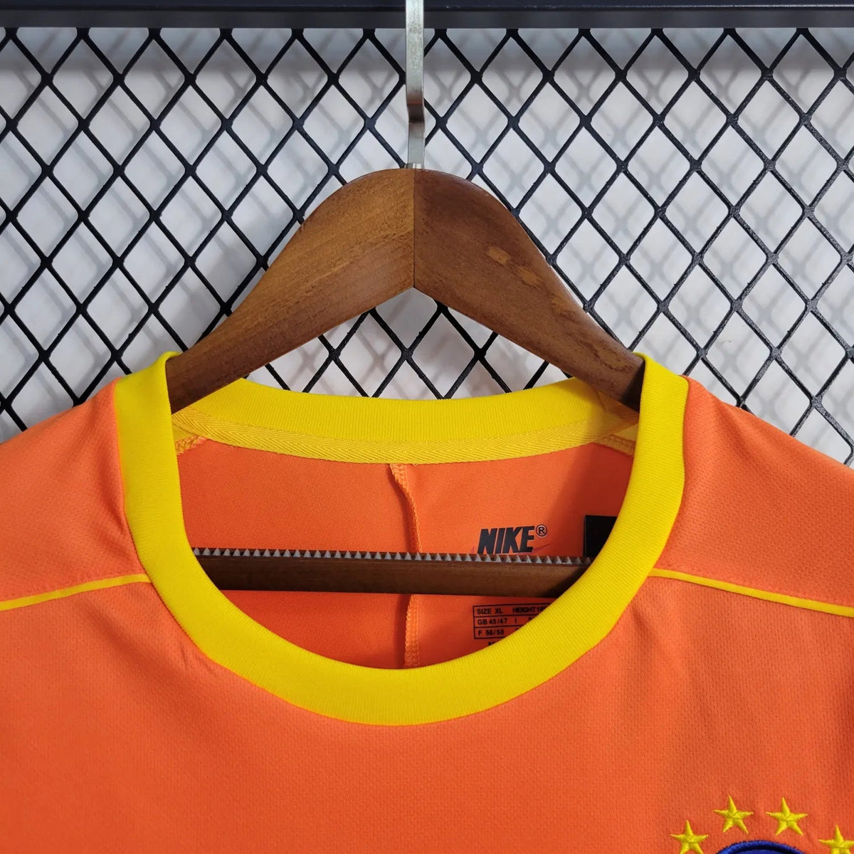 Camiseta de manga larga de portero de Brasil 1998