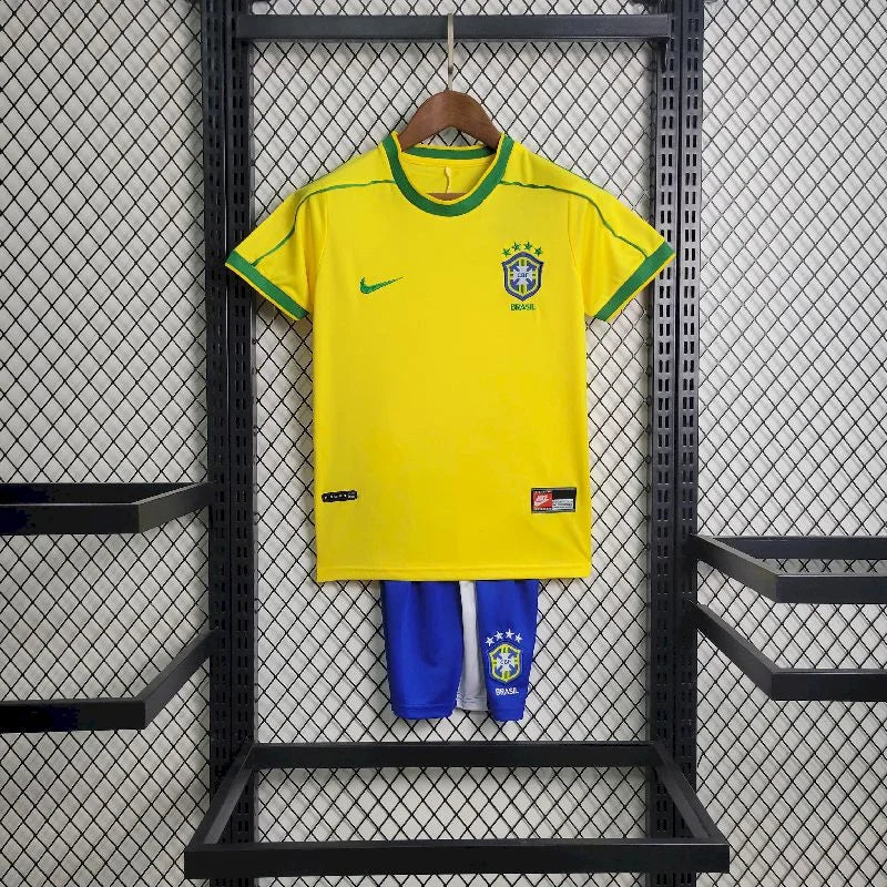 Brazilië 1998 thuisshirt