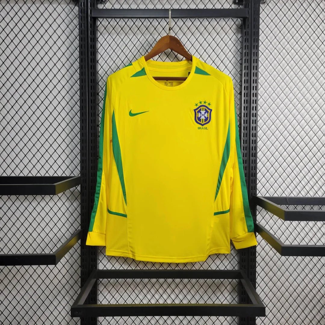 Brazil 2002 Home L/S Jersey