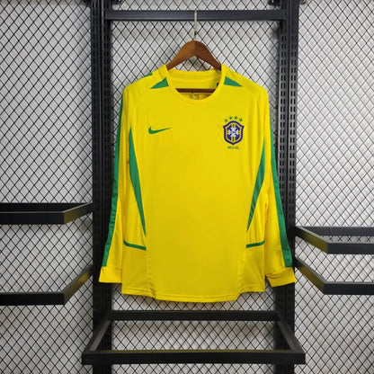 Brazil 2002 Home L/S Jersey