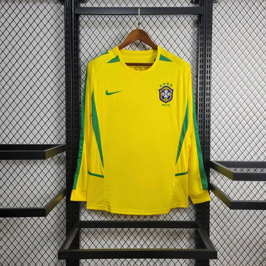 Brazil 2002 Home L/S Jersey