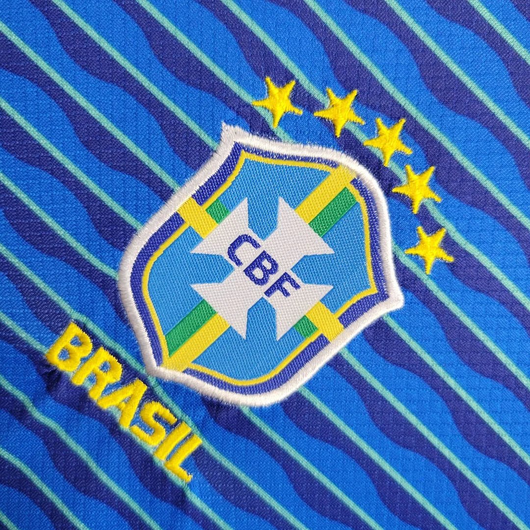Wyjazdowa koszulka Brazylii 2024