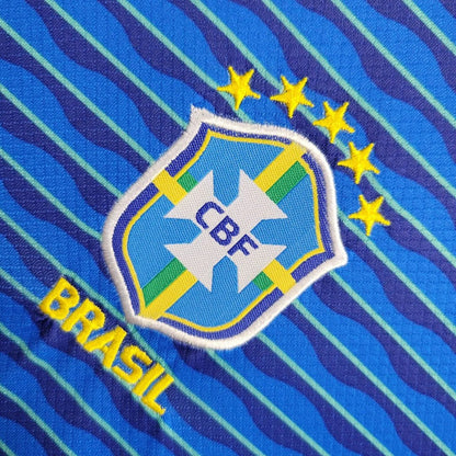 Wyjazdowa koszulka Brazylii 2024