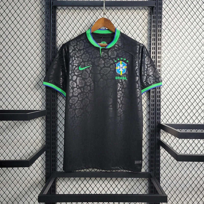 Brazilië 2024 speciaal shirt Black Leopard