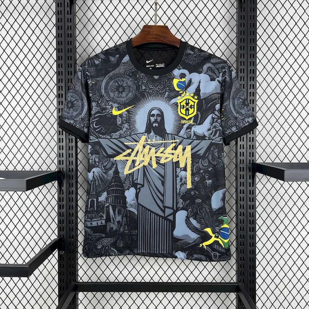 Brazil 2024 Jesus Special Jersey