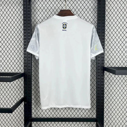Brazil 2025 White Christ Special Edition Jersey