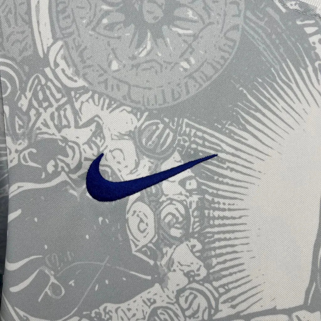 Brazil 2025 White Christ Special Edition Jersey