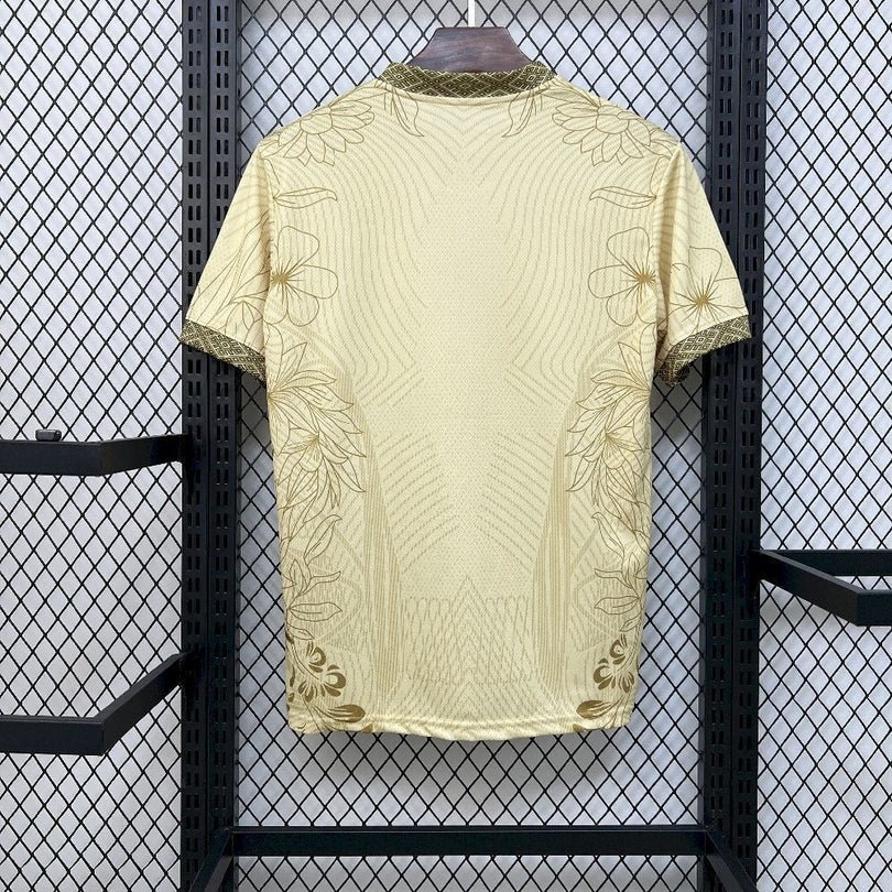 Brasilien 2026 spezielles Arara-Gold-Trikot